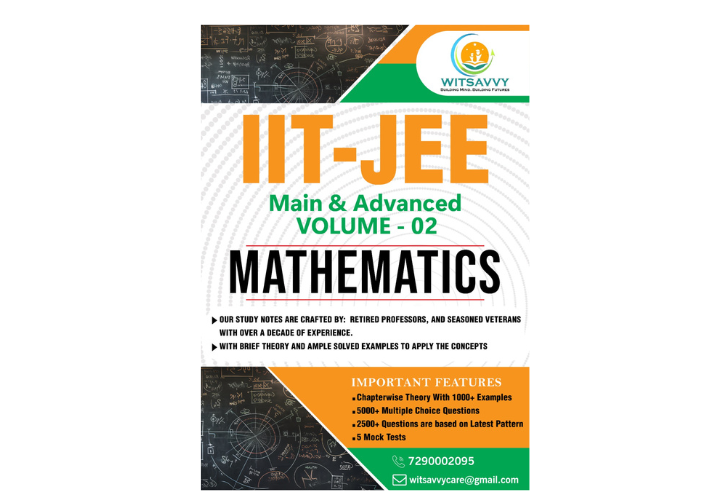 IIT JEE Mathematics Study Material 2024 (Edition)